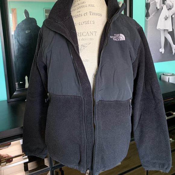 The North Face Jackets & Blazers - North Face black fleece jacket coat XL juniors/M women’s